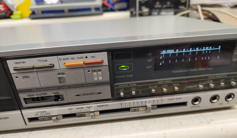 💥 Technics RS-B48R Stereo Cassette Deck, Records & Sounds Great, TECH TESTED