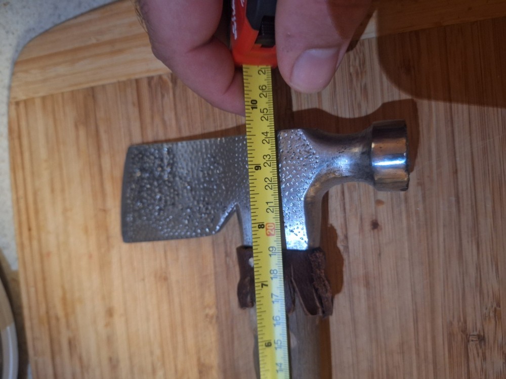 Vintage HALF Hatchet CUSTOM Made SOLID