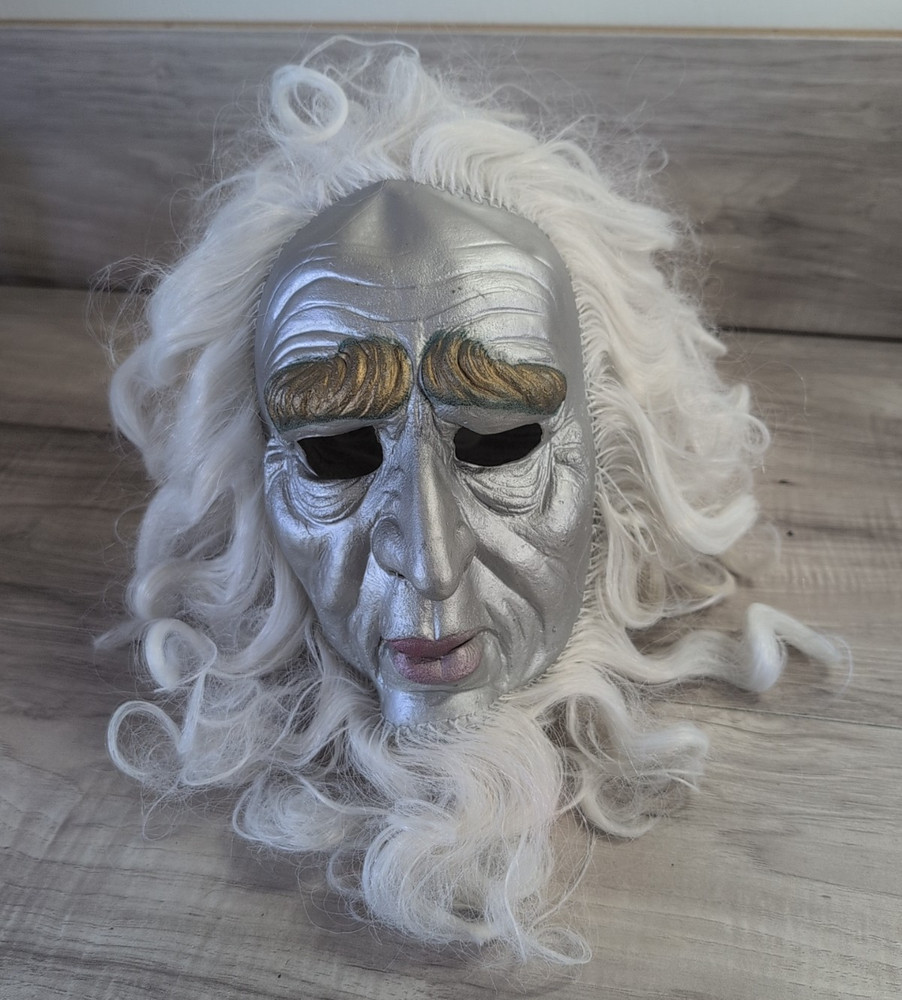 Cesar silver father time mask