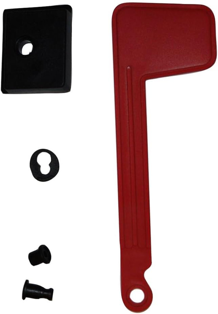 Plastic Mailbox Flag Replacement Kit, Red