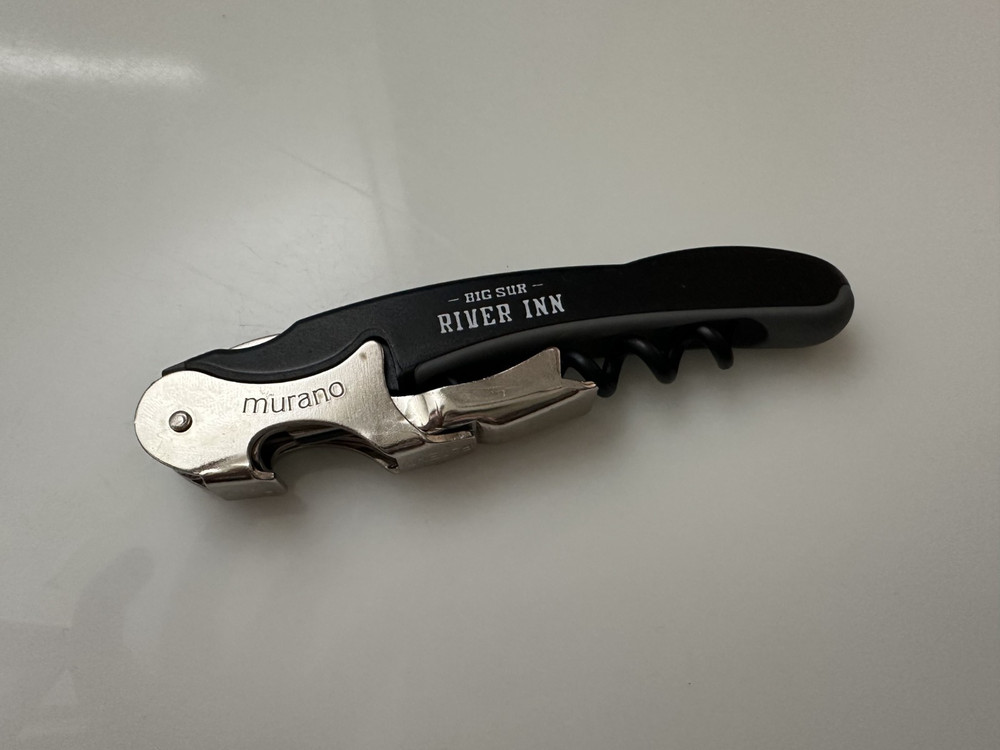 Murano RIVER INN Waiters Corkscrew Wine Key Opener