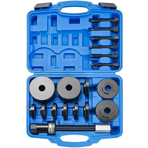 19pcs Universal Front Wheel Drive Bearing Puller | Front Wheel Hub Removal