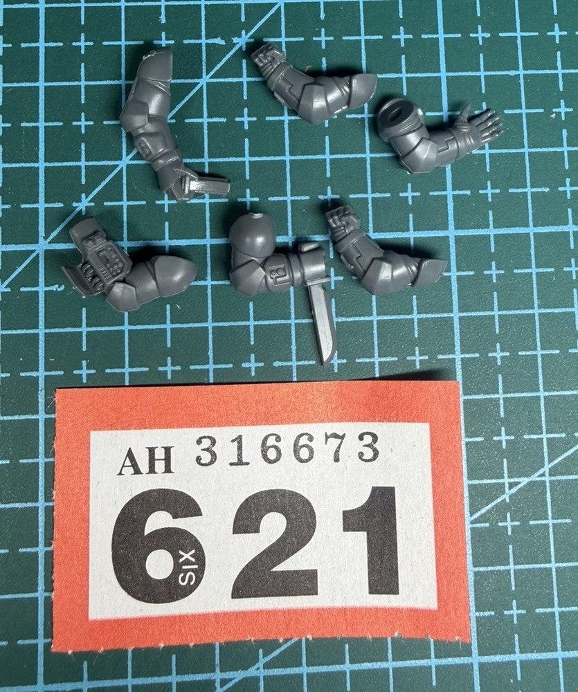 Space Marine Intercessor Sergeant Gun Arm Bundle Heresy 40k Bit Upgrade Primaris