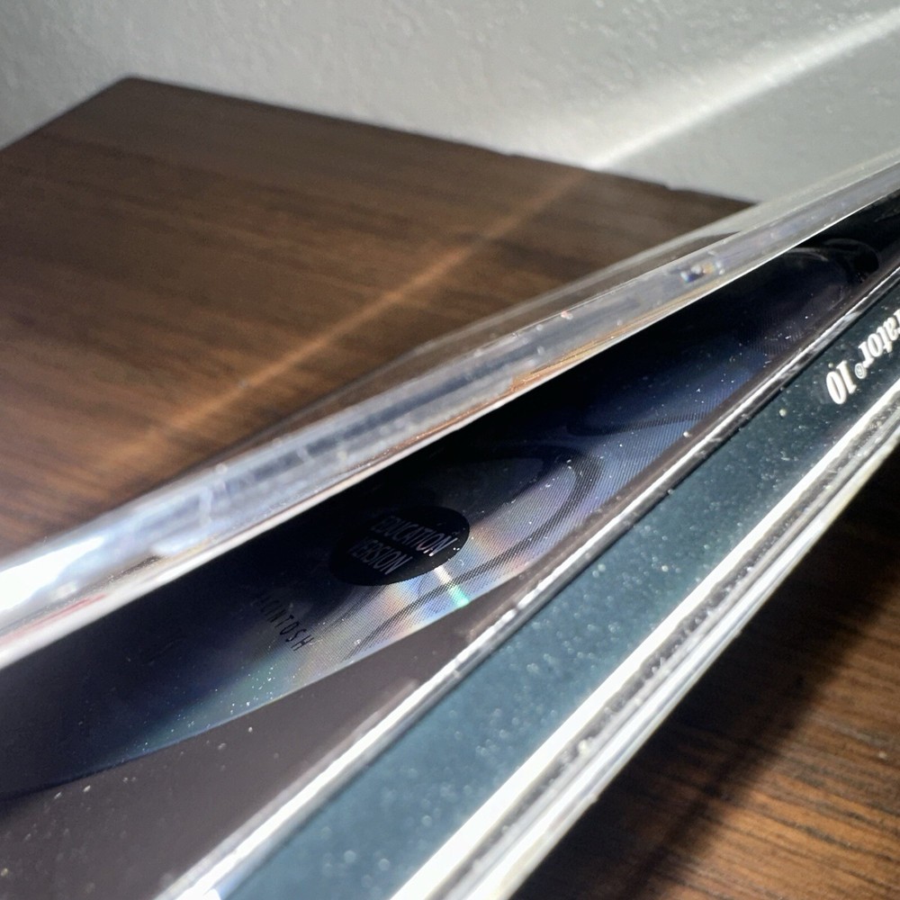 Adobe Illustrator 10 Education Version McIntosh CD With Serial Number