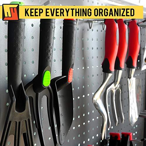 30pc Heavy Duty Pegboard Hooks Set Peg Board Hook Assortment and Accessories ...