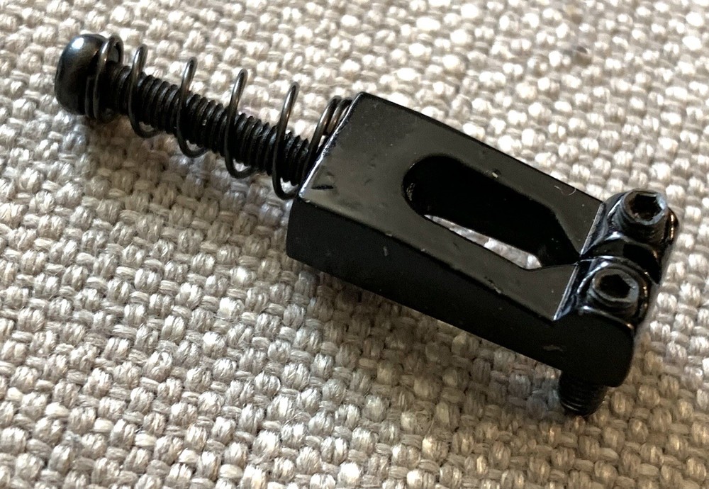 Lyon Washburn Electric Guitar Bridge Original Black Saddle
