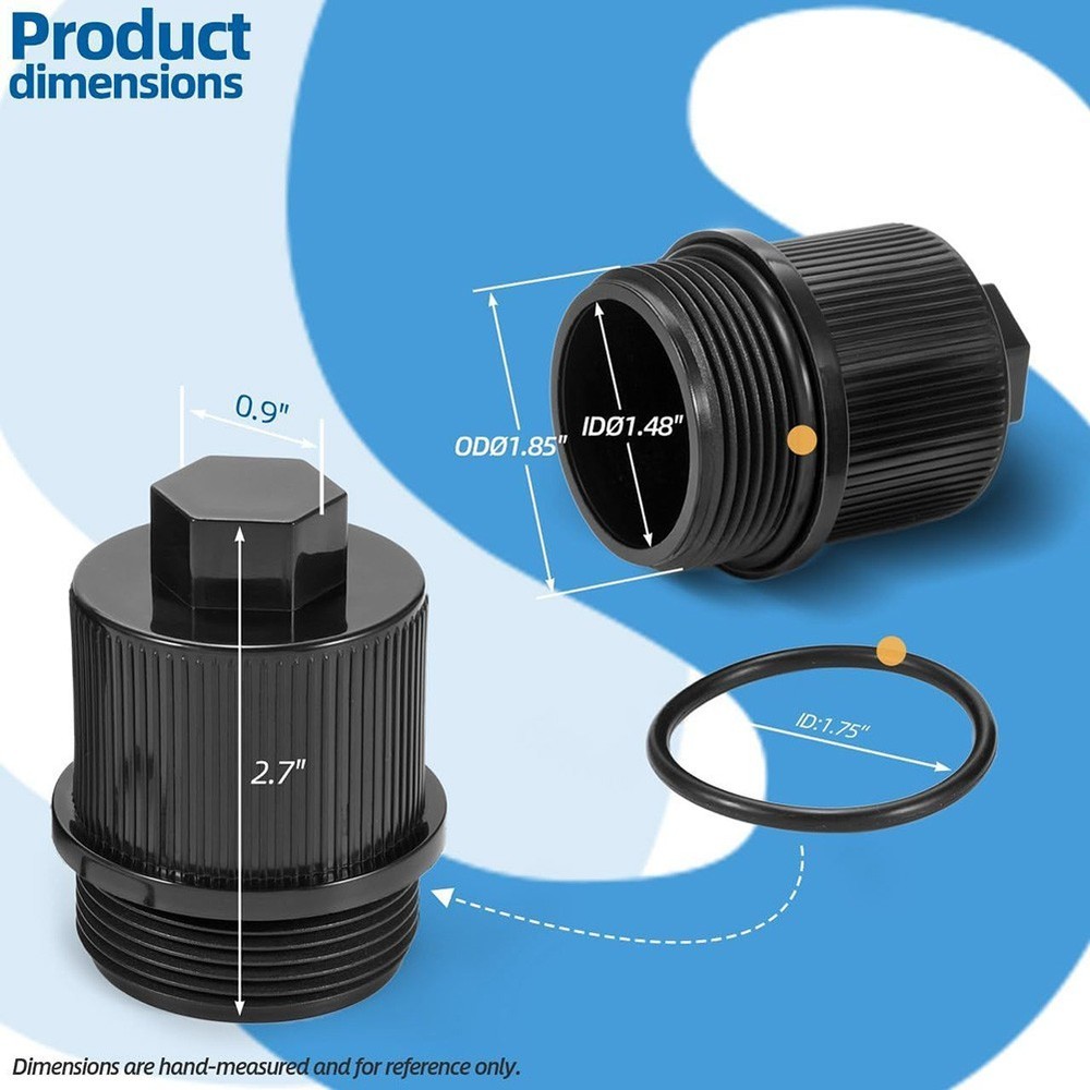 Drain Filter Assembly 1.5 Inch Drain Compatible Robust Plastic Material