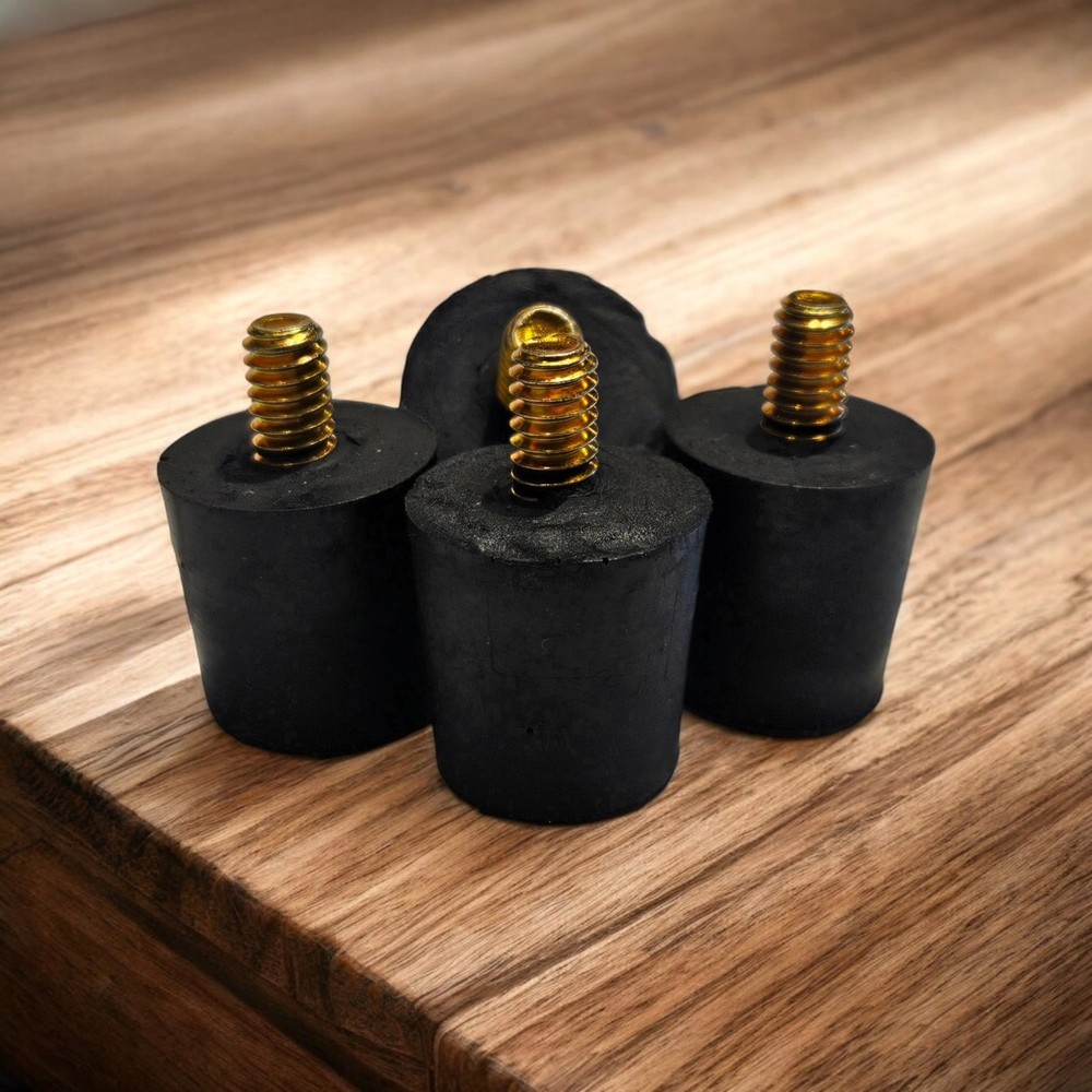 Underwood Model 5  Replacement Typewriter Foot Set (4ea)