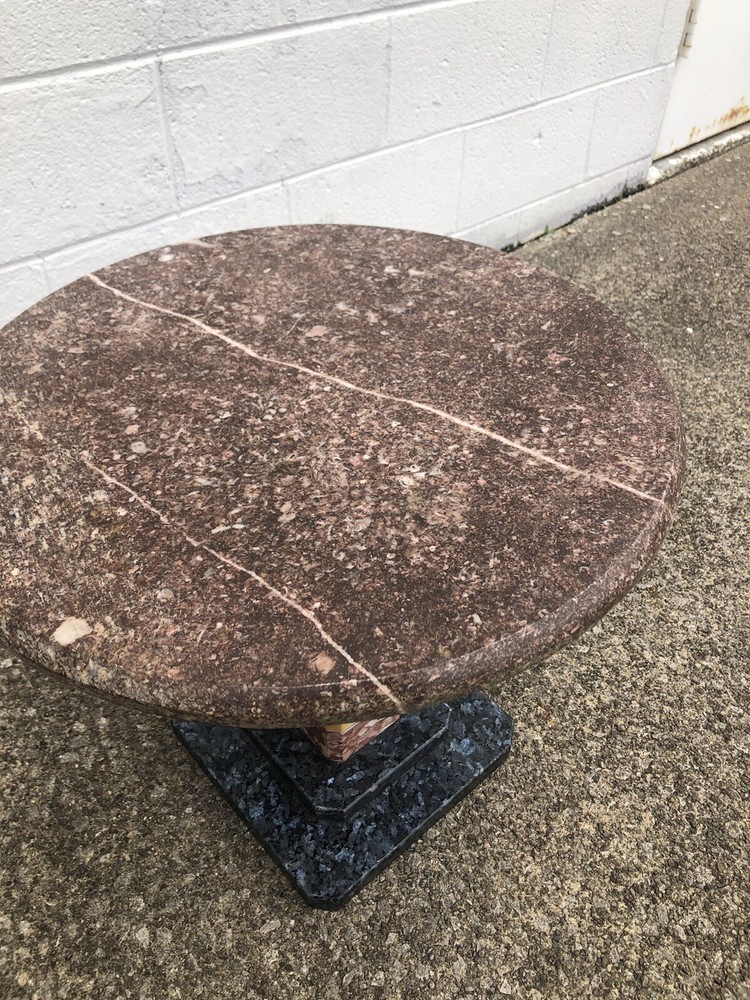 Antique Marble Side Table Italian