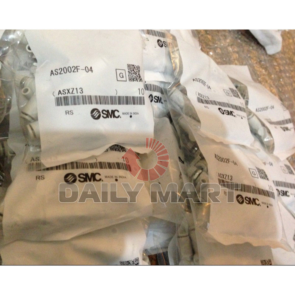 SMC NEW AS2002F-04 PLC Flow Control, Inline w/ Fitting