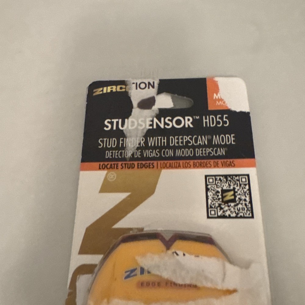 Zircon StudSensor HD55 Stud Finder - Yellow