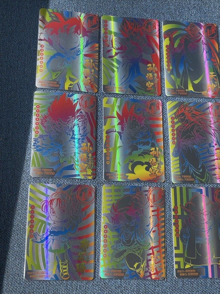 Dragon Heros SC-LR COMPLETE SET 1-18 Rainbow Foil