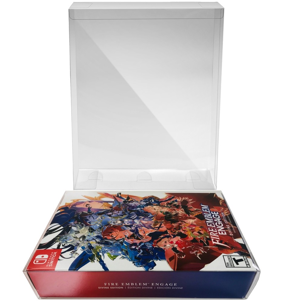 1 Box Protector For FIRE EMBLEM ENGAGE: DIVINE EDITION. Nintendo Switch. NTSC