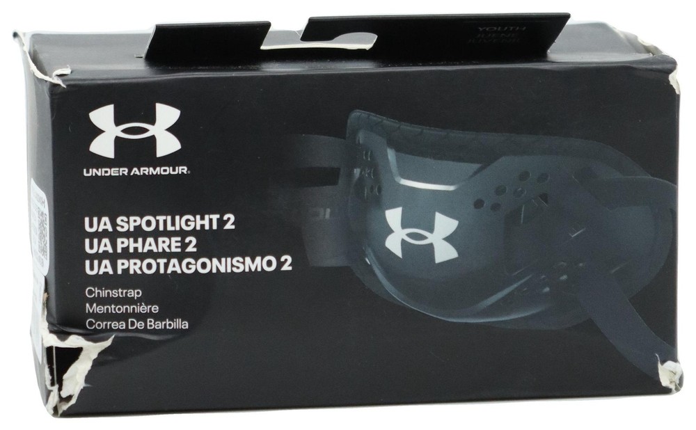 Under Armour Spotlight Chin Strap YTH Black OSFA