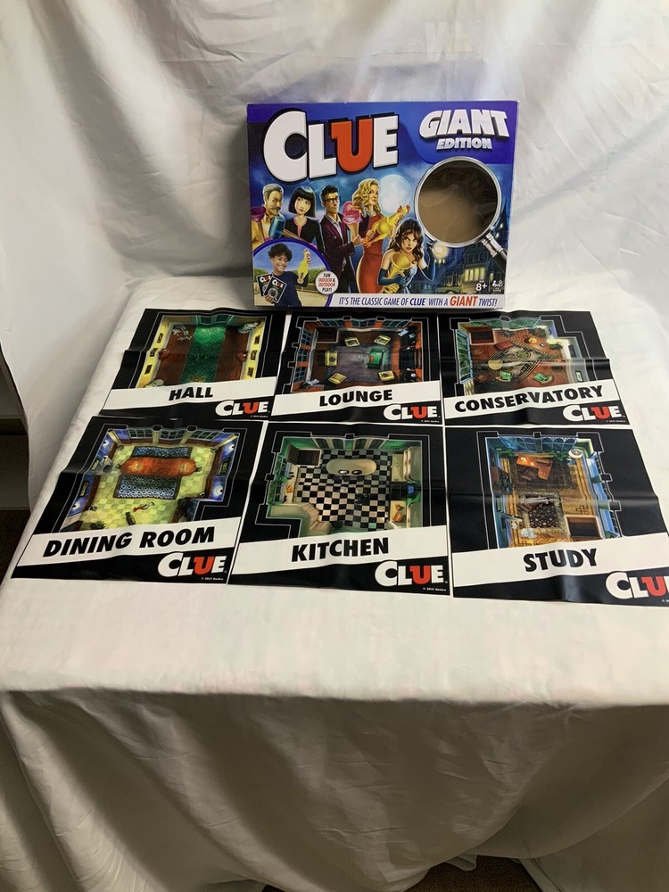 Spin Master Clue Giant Edition Game