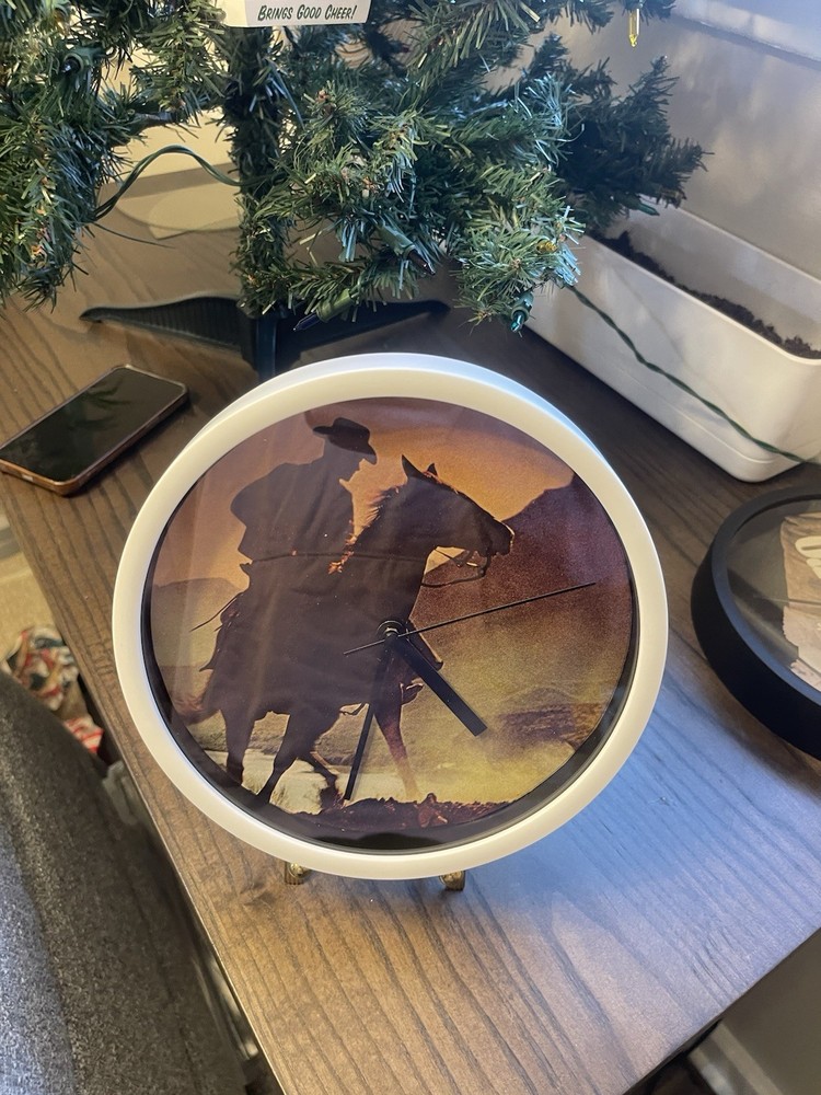 Vintage Tobacco Ad Wall Clock