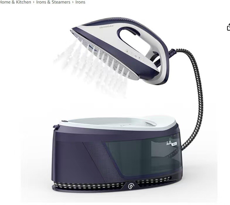 professional steam iron station
