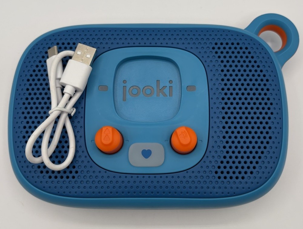 Jooki J2000 Kids Screen Free Audio Player Bluetooth WiFi w Charging Cable