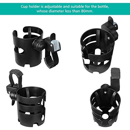 Accmor Stroller Cup Holder Adjustable 360° Rotatable Universal Drinks Holder