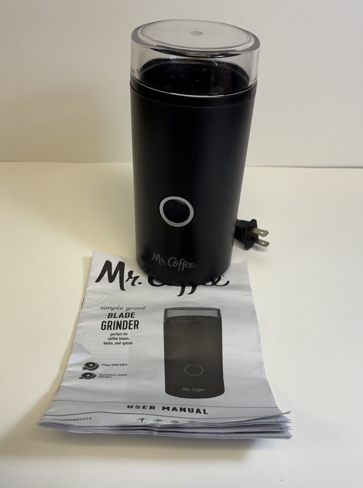 Mr. Coffee 14-Cup Automatic Blade Mill Grinder - Black
