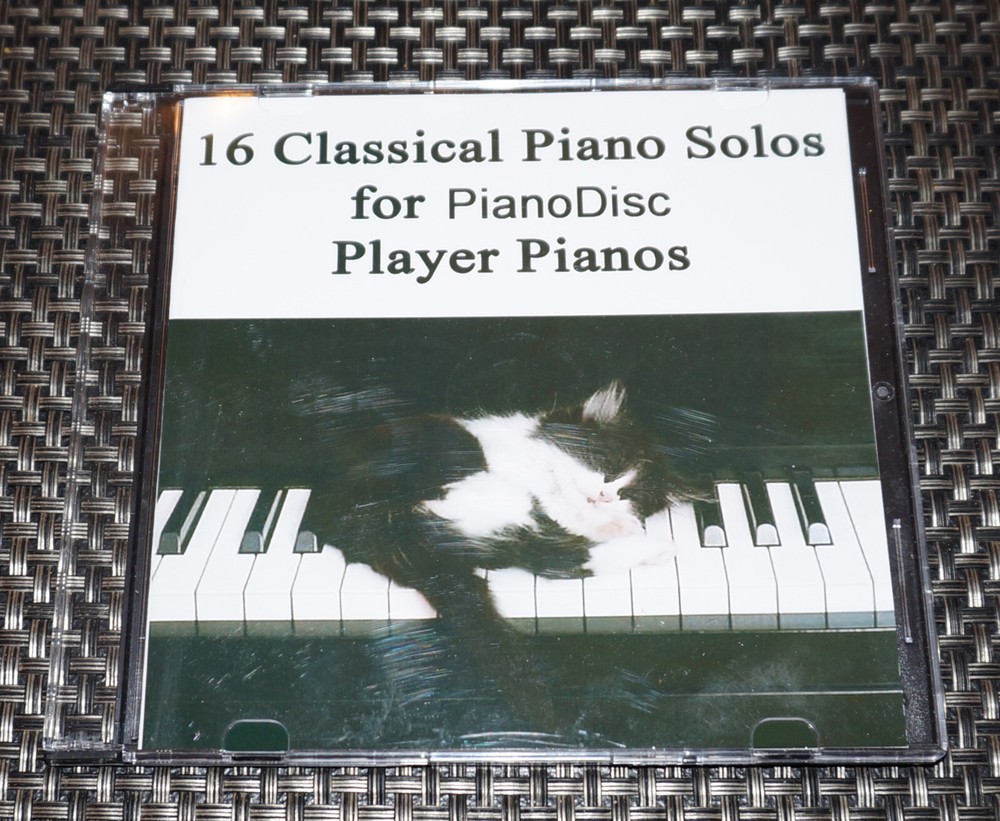 Yamaha Disklavier Clavinova PianoSoft SOLO Player Piano Classical Colection