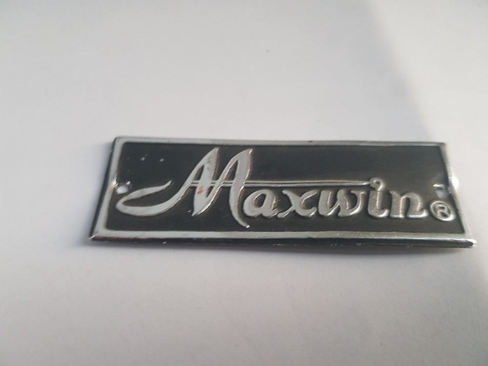 MAXWIN DRUMS LOGO  - ALU