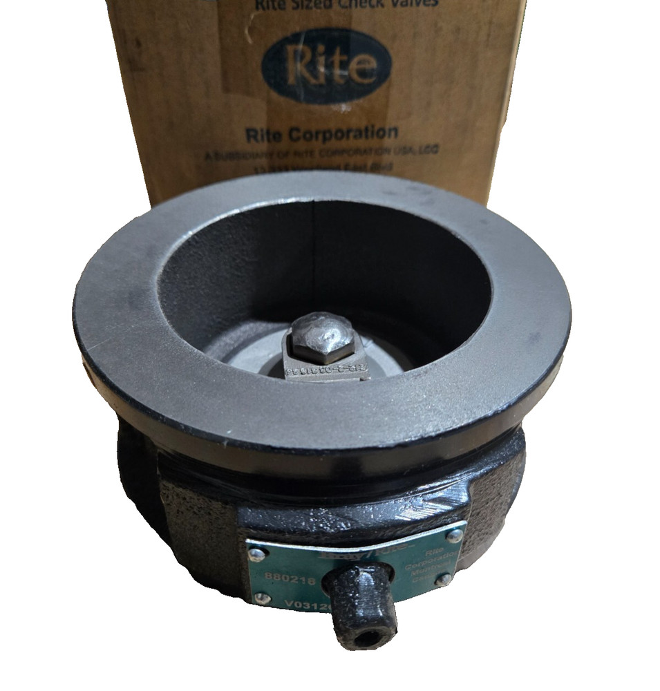 Bray/Rite V0412CBZ Check Valve CHECK RITE 4" NEW