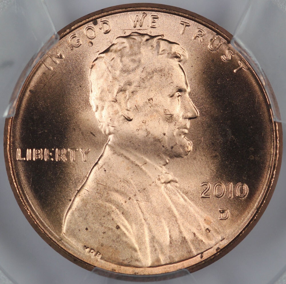 2010-D PCGS MS66RD Lincoln Cent 47949682