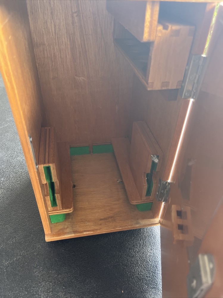 Vintage Unitron MSF 49165 Microscope with Case