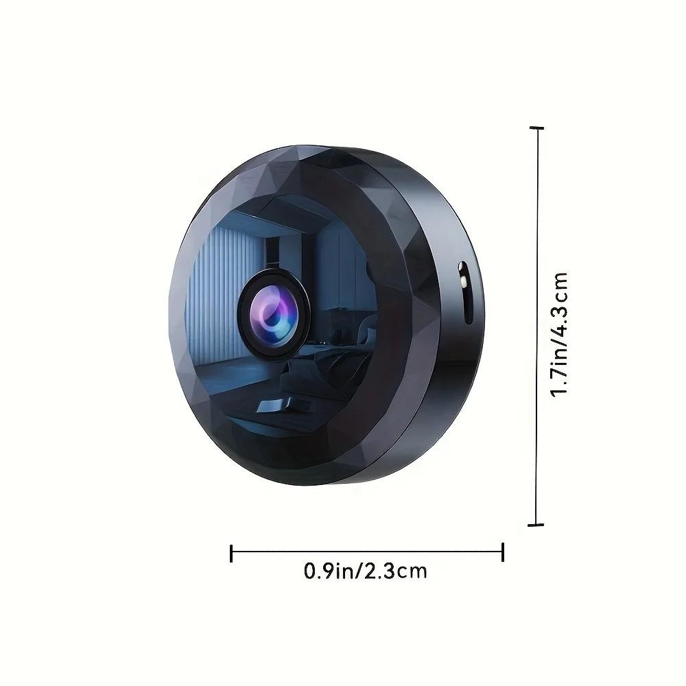 Wireless Mini Wifi Security Camera with Night Vision Motion Detection Rechargeab