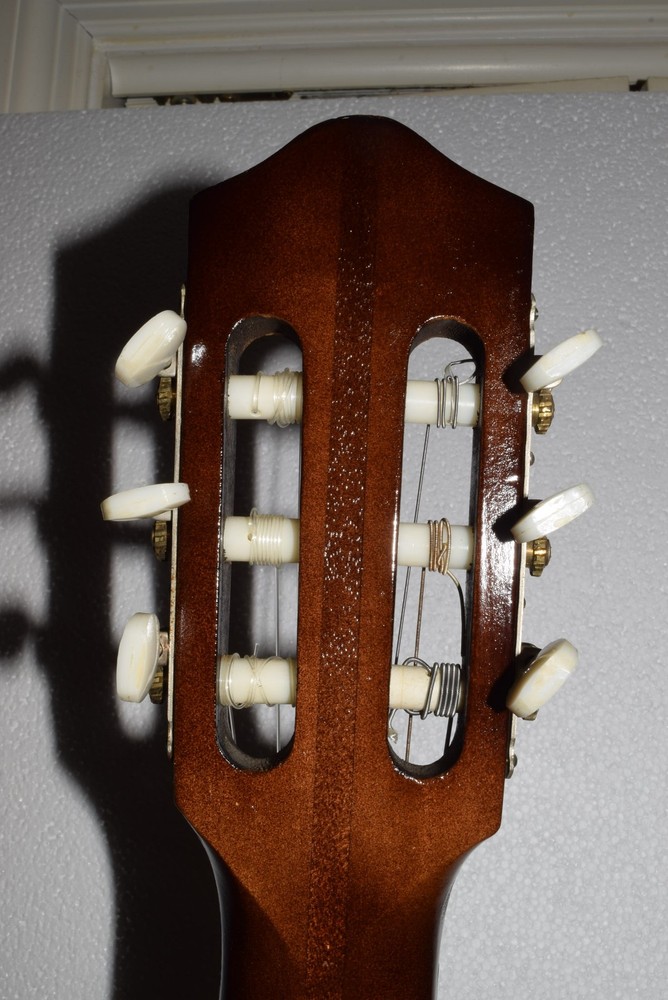 1960's CLASSICAL GUITAR - Student Model - Unbranded - Chipboard Case