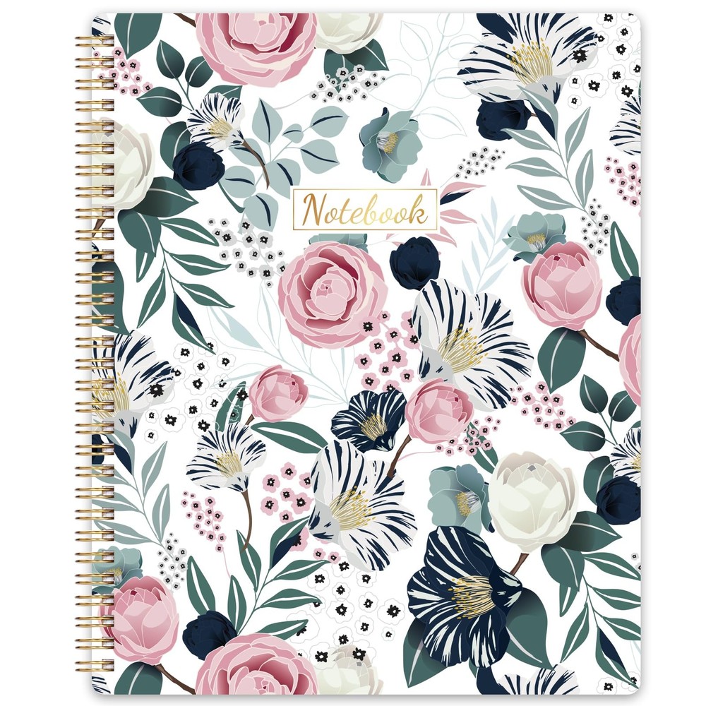 Spiral Notebook - Notebooks Spiral Bound, 8.5" * 11", Journal Notebook with