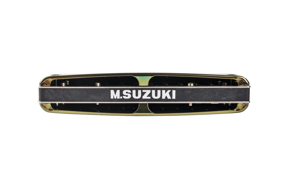 Suzuki C-20-D Olive Harmonica. Key of D