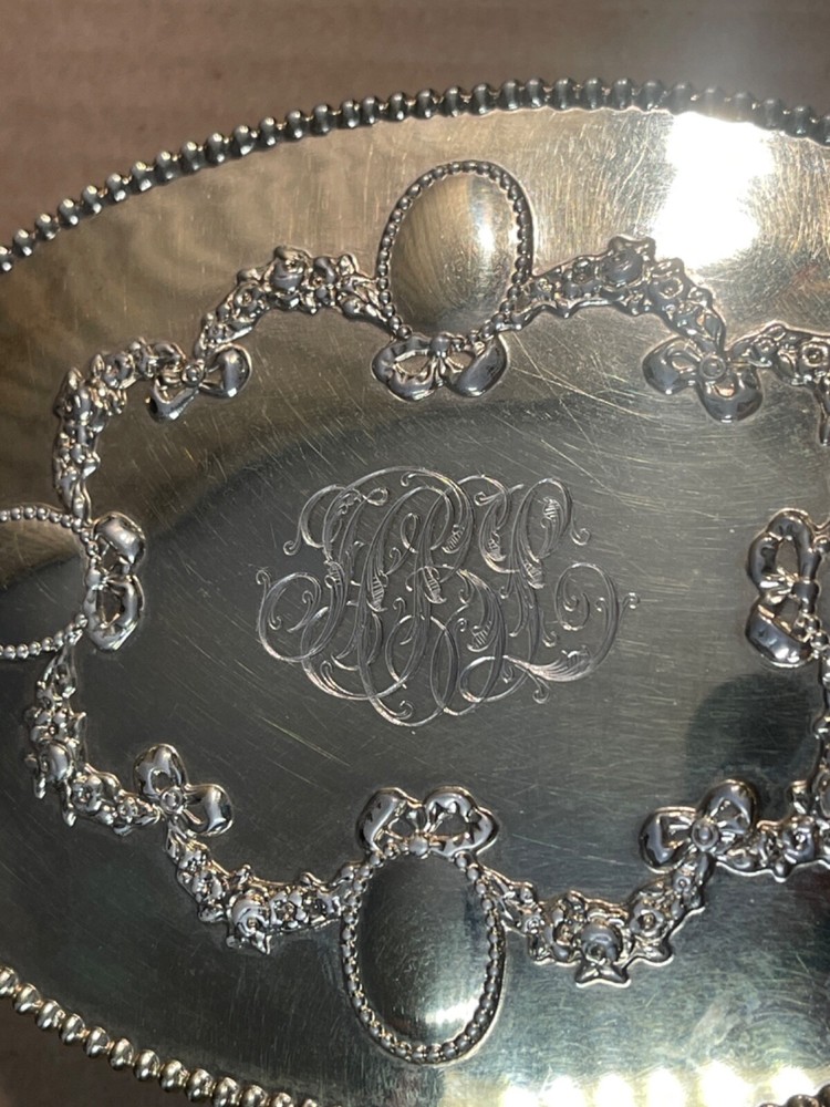 Sterling Silver Jewelry Box -Antique -Howard & Co.