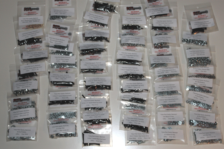#5000 Master RC Hardware Kit for Radio Control Hobbies