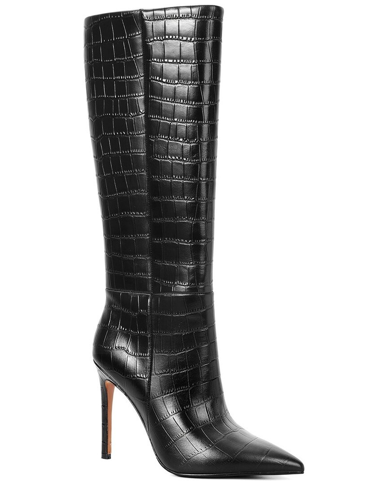 Tiffany & Fred Paris Embossed Leather Boot Women's