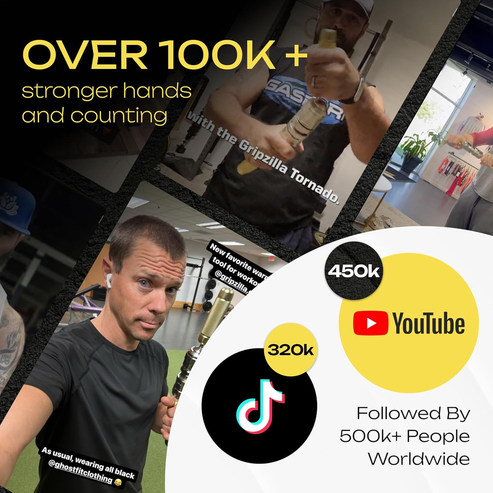 Tornado – the Absolute 3D Arm Builder | Upper Body Exercise Equipment for Chest,