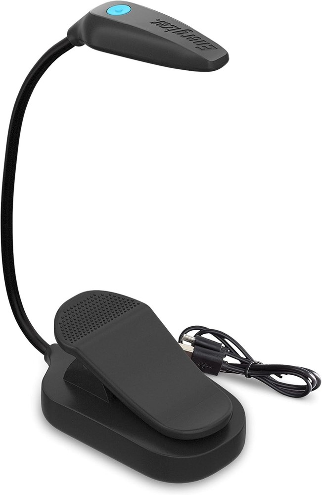 ENERGIZER Rechargeable LED Book Lamp 6 Modes Dimmable Built In Clip Compact