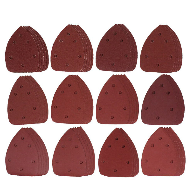 Palm Sander Mouse Pads Detail Sanding Pads Triangle Sanding Sheets 40 -1000 Grit