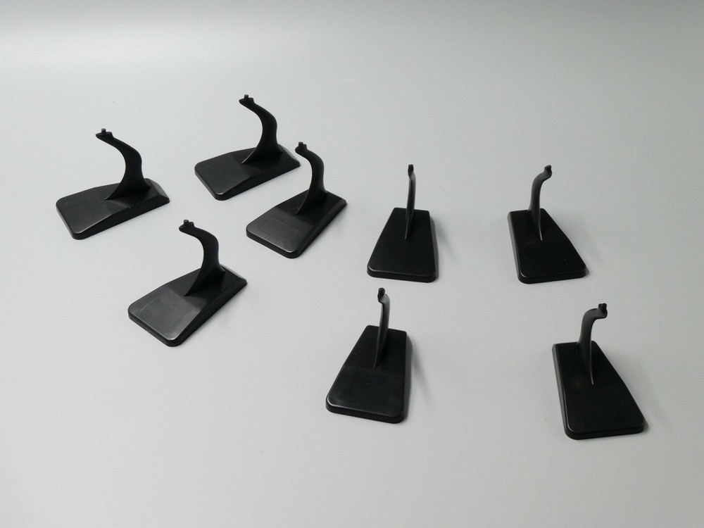 Black Plastic Display Stand for 1:400 Diecast Aircraft Model 8 set bundle FRE SH