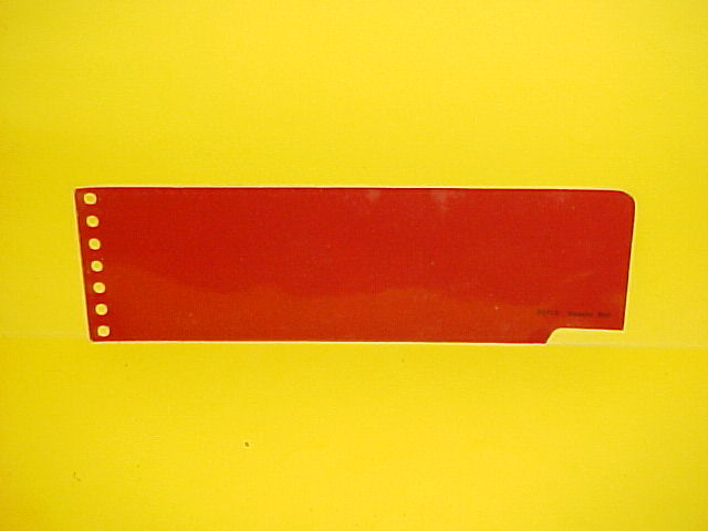 1957 STUDEBAKER CHAMPION COMMANDER PRESIDENT GOLDEN HAWK PAINT CHIP APACHE RED