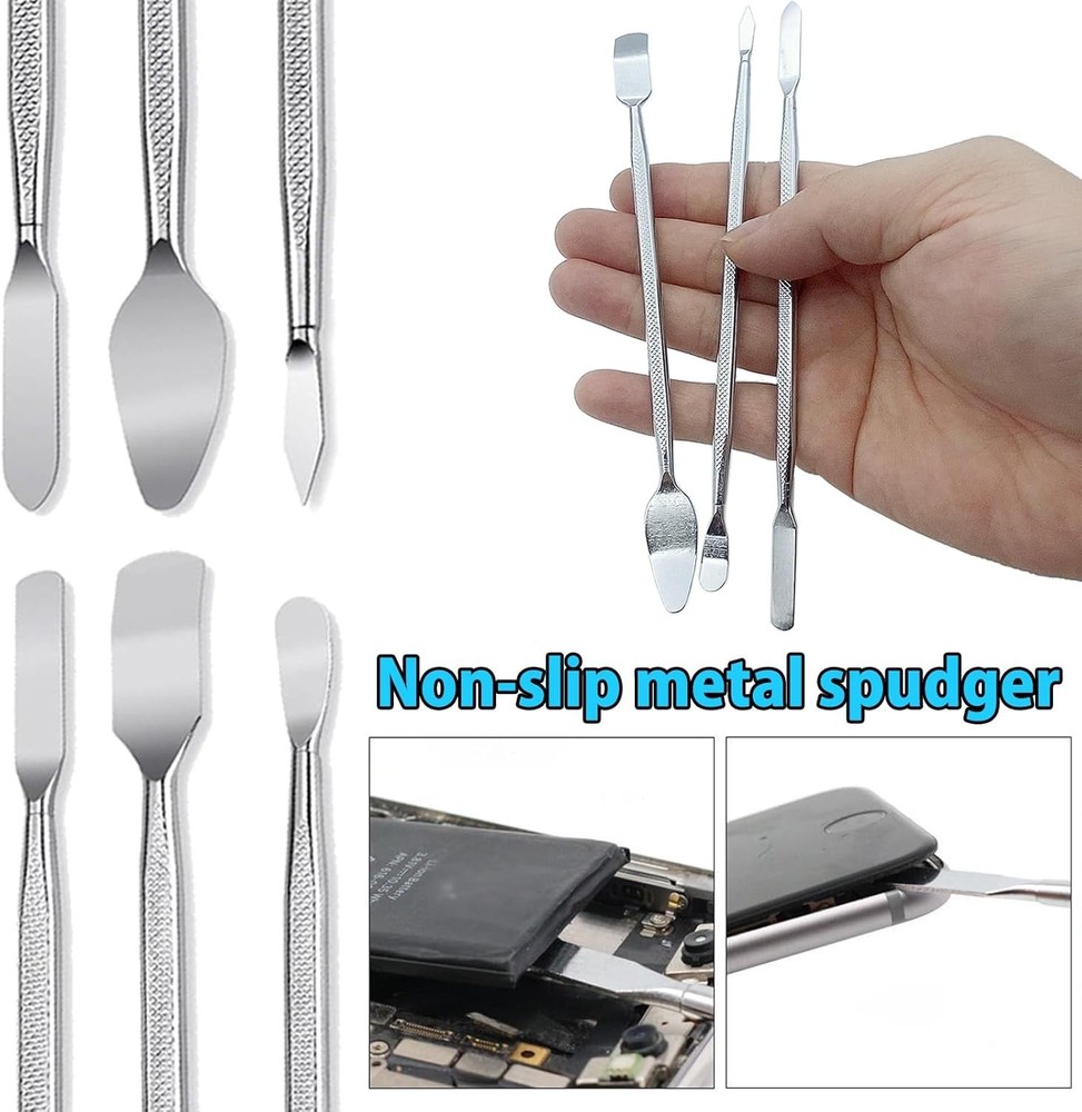 Ergonomic 8-Piece Spudger Tool Kit - Precision Tools for Smartphones & Tablets