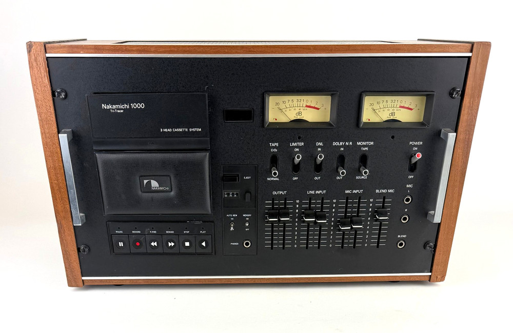 Nakamichi 1000 Tri-Tracer 3 Head Cassette Deck