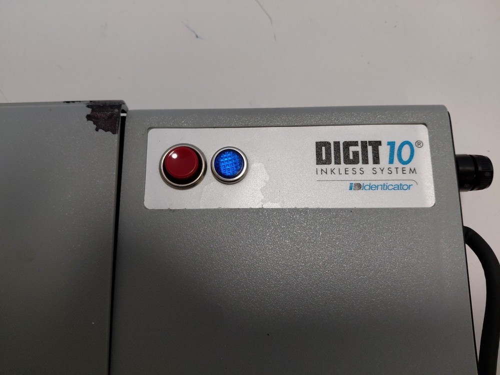 DIGIT 10 INKLESS FINGERPRINTING SYSTEM W/hard Plastic Case Untested