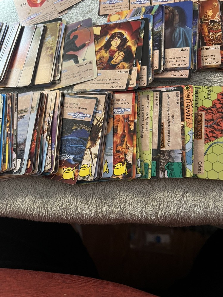 Spellfire Complete 1st Edition Chase & Complete Base Set & promo- 428 Cards read