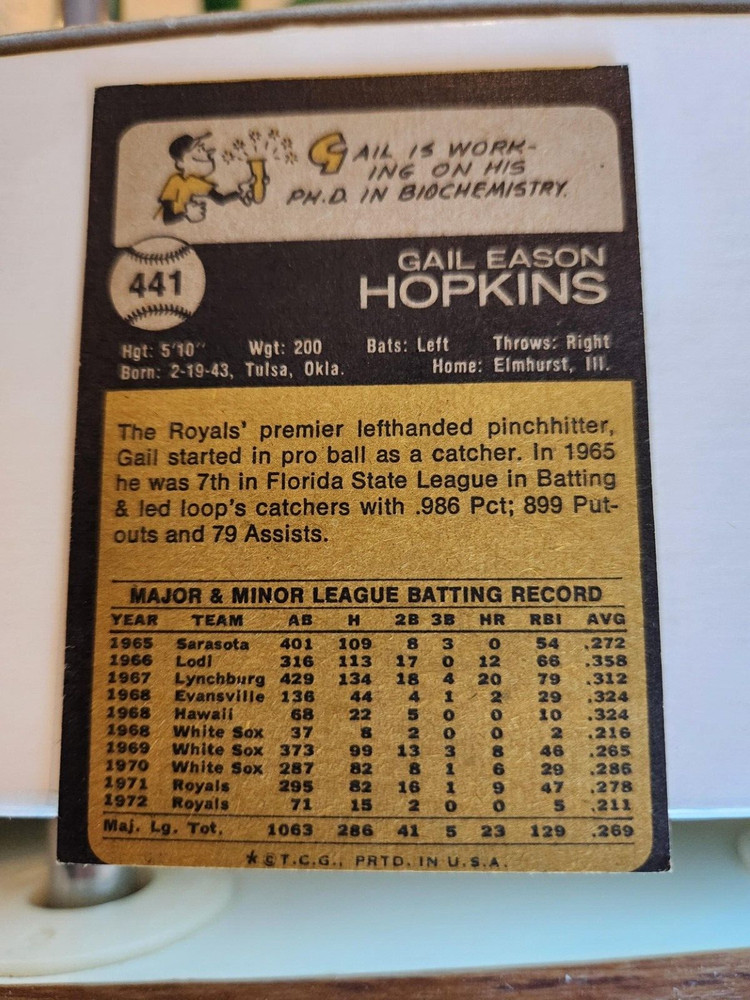 1973 #441 Gail Hopkins