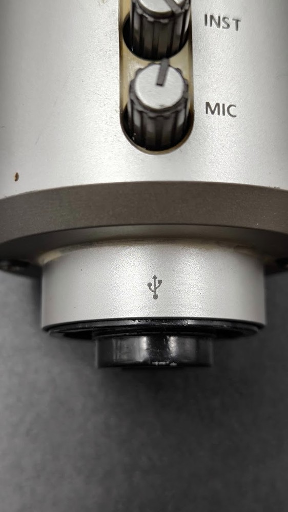 Samson G-Track Microphone Used Working Gold