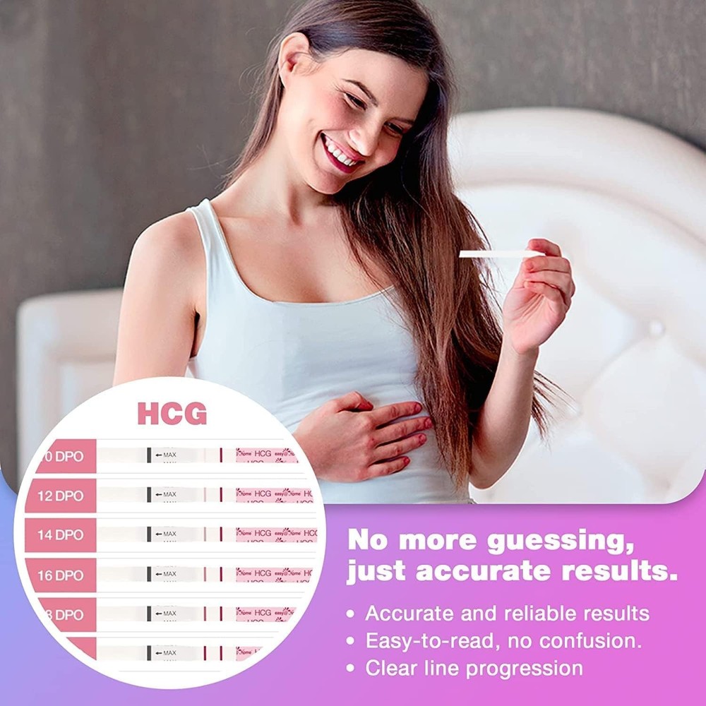 50 Ovulation Strips & 20 Pregnancy Tests for Quick Conception Tracking