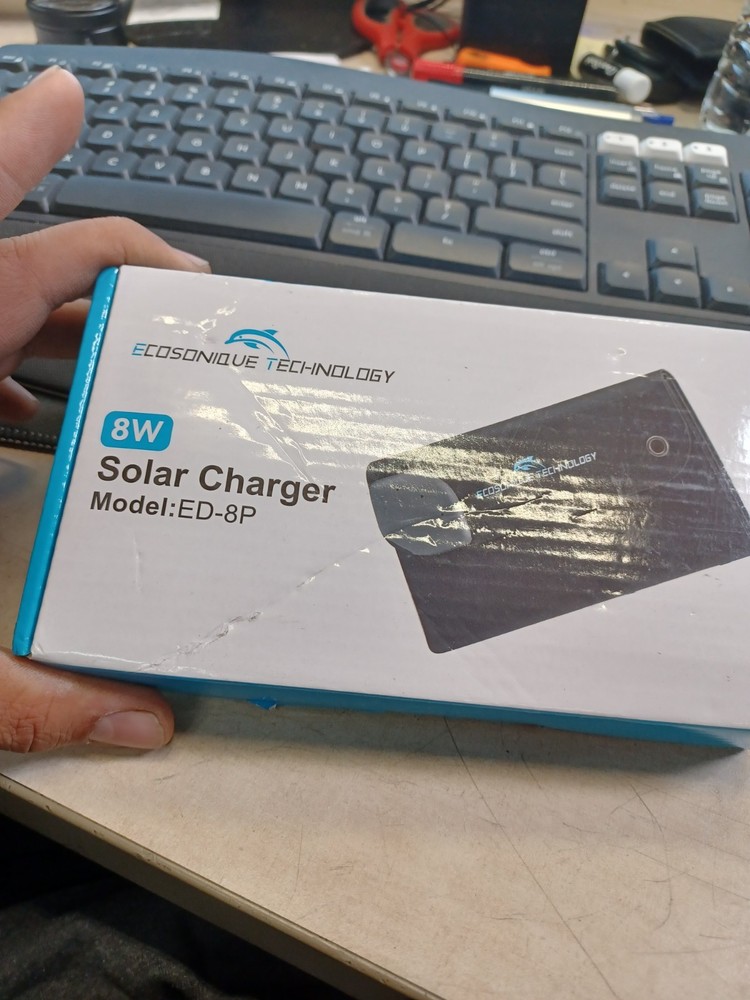 Ecosonique Techinology Solar Charger ED-8P 8W