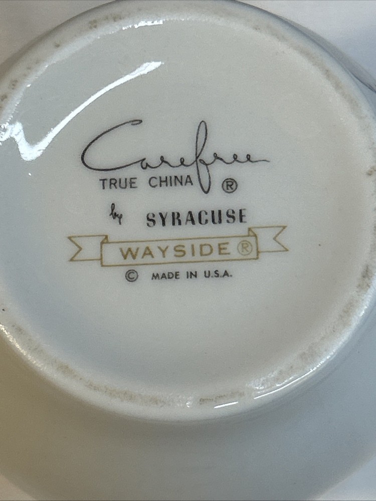 Syracuse China Wayside Replacement Sugar Bowl